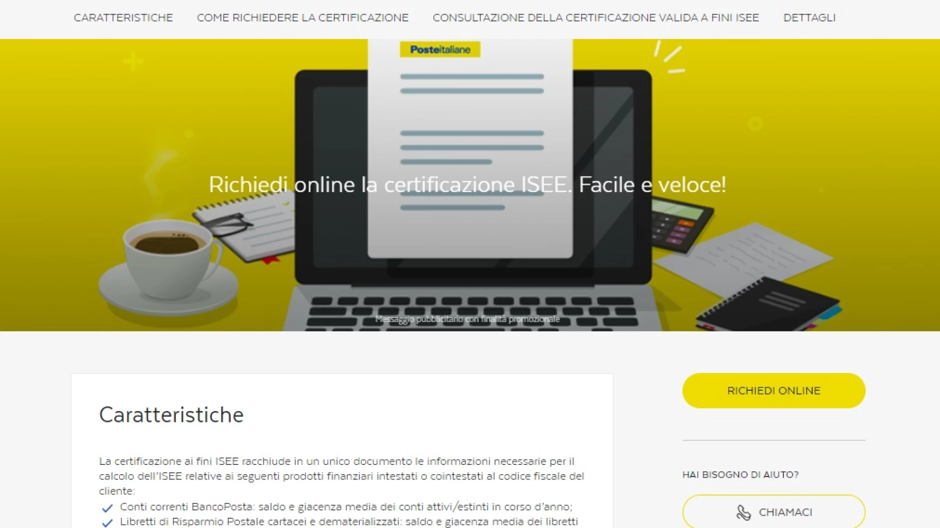 Poste Italiane: in Molise è possibile richiedere on-line i documenti utili per l’Isee 2024.